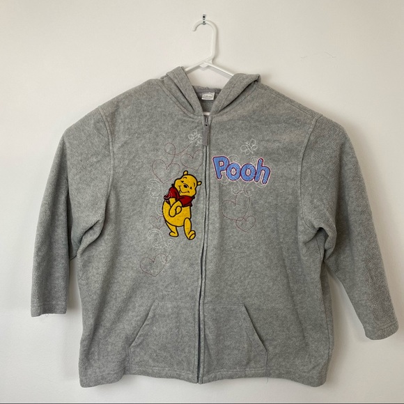 Bundle of 5 XL Winnie the Pooh Character Zip Up Hoodies - Picture 5 of 10